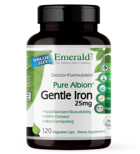 Emerald Labs Gentle Iron Vegetable Caps Value Size