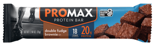 Promax Double Fudge Brownie Gluten Free Protein Bars