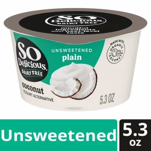 So Delicious Unsweetened Dairy Free Coconut Milk Yogurt