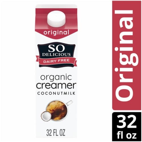 Is it Low Iodine? So Delicious Dairy Free Organic Coconutmilk Creamer Original