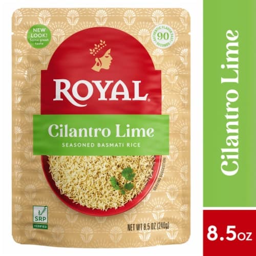 Royal Rice Ready To Heat Seasoned Basmati Cilantro Lime