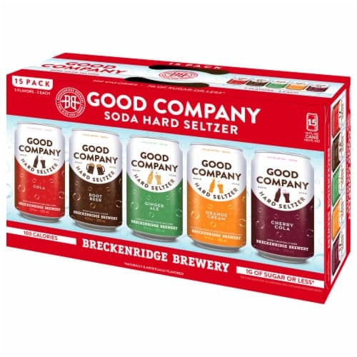 Breckenridge Brewery Good Company Soda Hard Seltzer Variety
