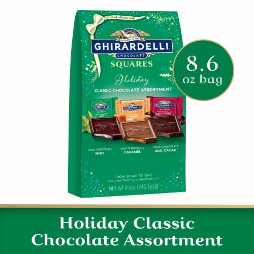 Is it Vegetarian? Ghirardelli Holiday Classic Chocolate Assortment Squares Bag