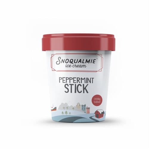 Snoqualmie Peppermint Stick Ice Cream