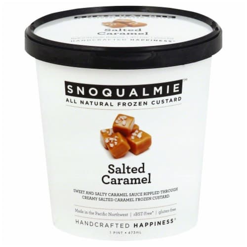 Snoqualmie Salted Caramel Ice Cream