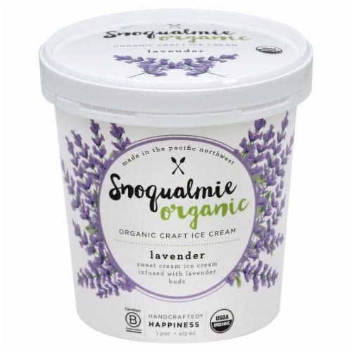 Snoqualmie Organic Lavender Ice Cream