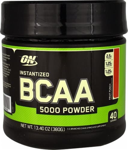 Optimum Nutrition  Instantized Bcaa 5000 Powder   Fruit Punch