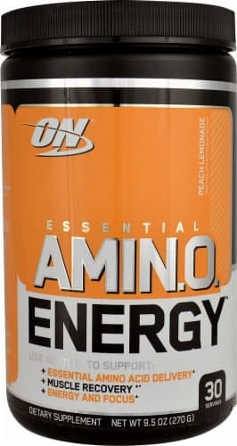 Optimum Nutrition  Essential Amin.O Energy   Peach Lemonade