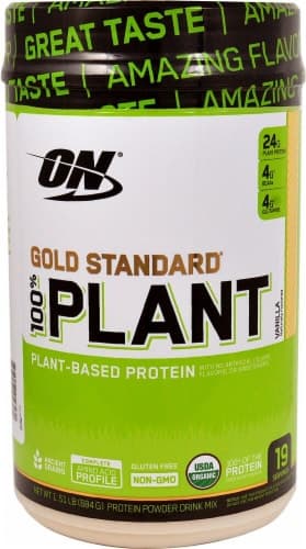 Optimum Nutrition  Gold Standard 100% Plant Protein   Vanilla