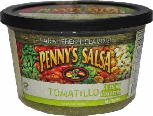 Penny'S Salsa Medium Tomatillo Salsa