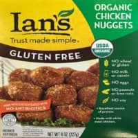 Ians Organic Gluten Free Chicken Nugget