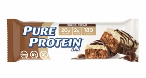 Pure Protein Mocha Cream Protein Bar