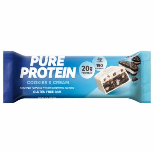Pure Protein Cookies & Cream Protein Bars