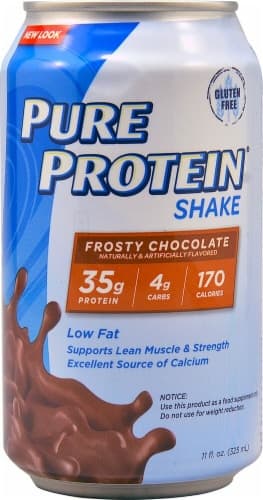 Worldwide Sports Nutrition  Pure Protein Shake   Frosty Chocolate