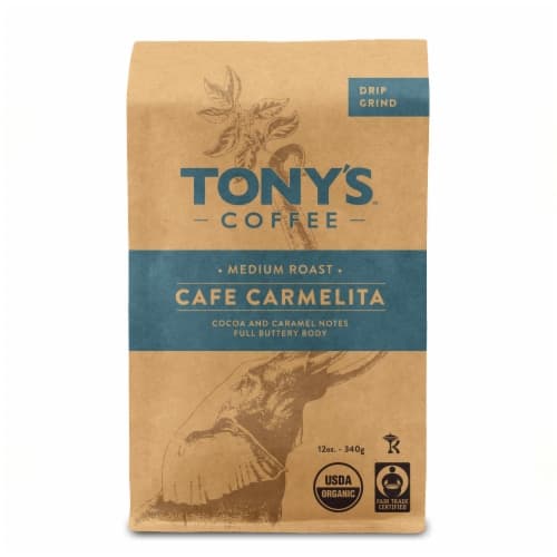 Tony'S Coffee Organic Cafe Carmelita Medium Roast Coffee