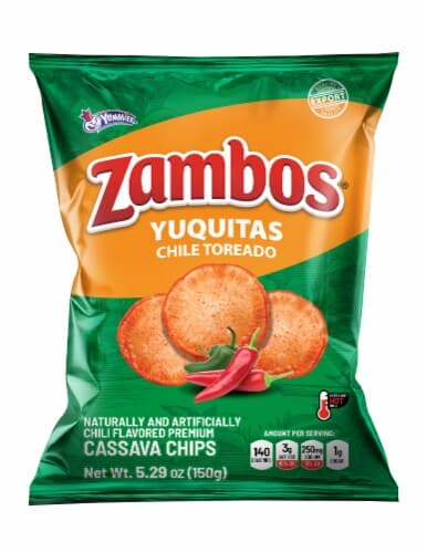 Yummies Zambos Yuquitas Toreados Cassava Chips