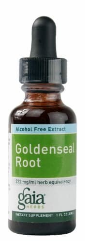 Gaia Herbs Goldenseal Root Alcohol-Free Dietary Supplement Extract
