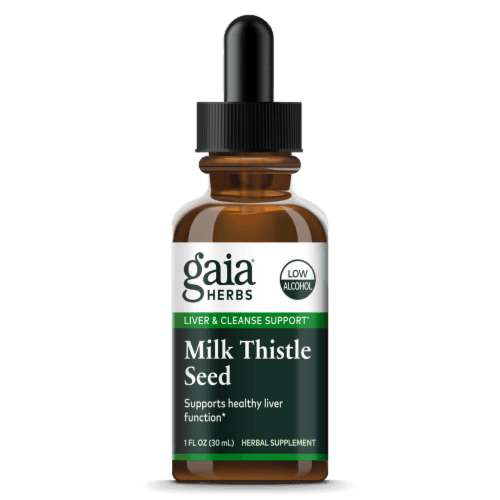 Gaia Herbs Low Alcohol Milk Thistle Seed