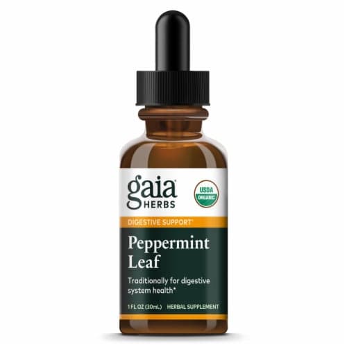 Gaia Herbs Digestive Support Peppermint Leaf Herbal Supplement
