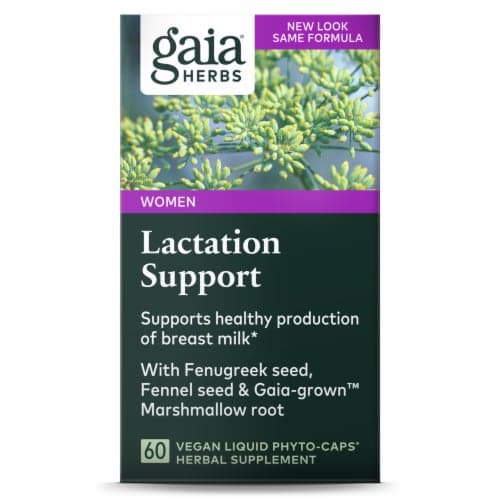 Gaia Herbs Lacatation Support Liquid Phyto-Caps