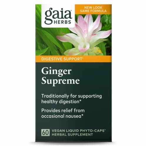 Gaia Herbs Dailywellness Ginger Supreme Dietary Supplement