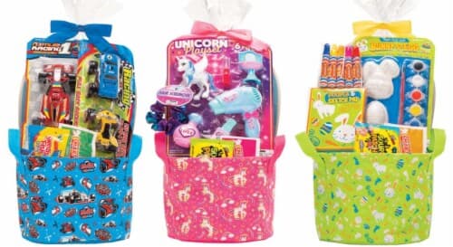 Wondertreats Collapsible Fabric Bin: Assorted Themed Toys