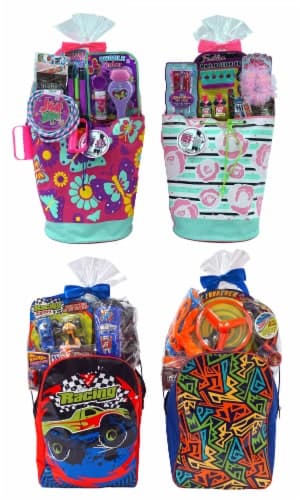 Wondertreats Drawstring Backpack Easter Basket - Assorted