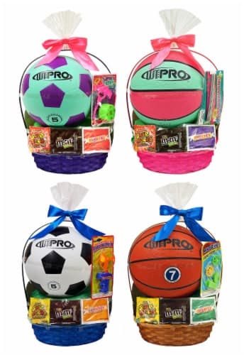 Wondertreats Assorted Large Sports Easter Basket