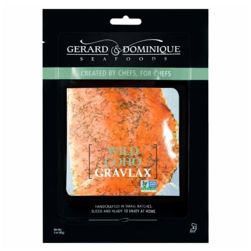 Gerard & Dominque Wild Coho Gravlax Fish