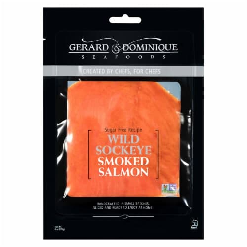 Gerard & Dominque Wild Sockeye Smoked Salmon
