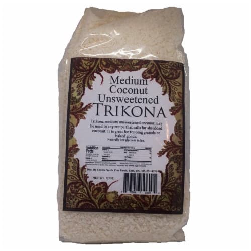 Trikona Unsweetened Medium Cut Coconut