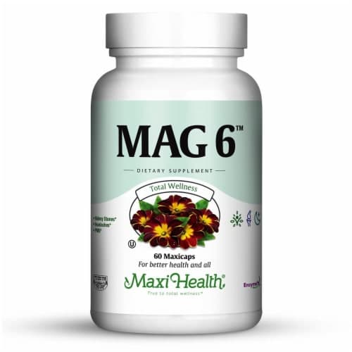 Maxi Health  Mag 6 Magnesium With B