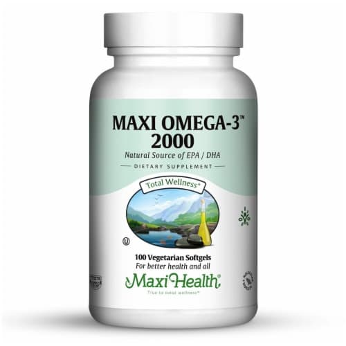 Maxi Health  Kosher Maxi-Omega-3 
