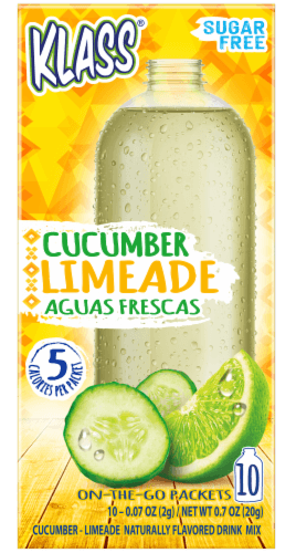 Klass Cucumber Limeade Drink Mix