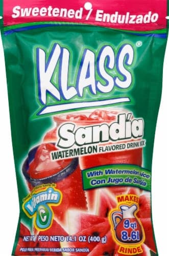 Klass Sandia Watermelon Flavored Drink Mix