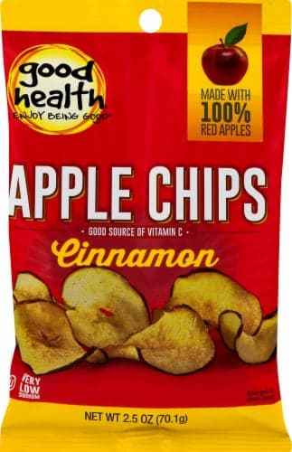 Good Health Crispy Cinnamon Apple Chips