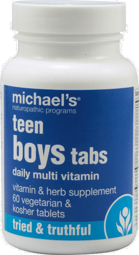 Michael'S Naturopathic Teen Boys Multi-Vitamin