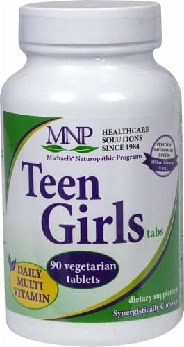 Michael'S Naturopathic Programs  Teen Girl'S Tabs Daily Multivitamin