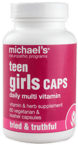 Michael'S Naturopathic Teen Girls Multivitamin