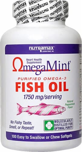 Nutramax Omegamint Fish Oil Chewable Softgels