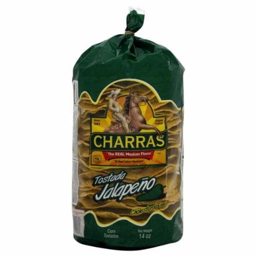 Charras Corn Tostadas Jalapeno