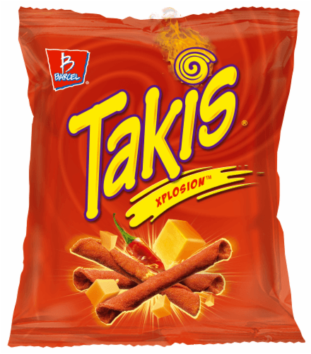 Barcel Takis Xplosion Cheese And Chili Pepper Tortilla Chips