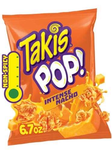 Takis Intense Nacho Pop! Cheese Popcorn