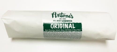 Antone'S Regular Po-Boy Sandwich