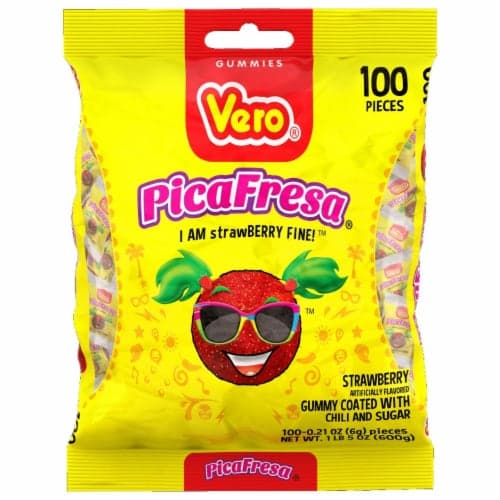 Unique Candies Unique Candies Vero Pica Fresa Candy