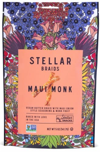 Stellar Braids Maui Monk Maui Onion And Monk Fruit Pretzels