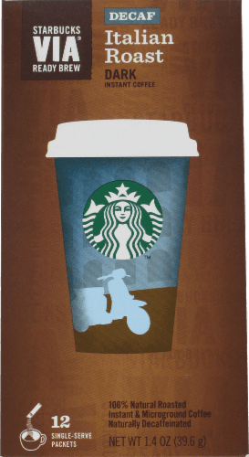 Starbucks Via Italian Roast Coffee Single-Serve