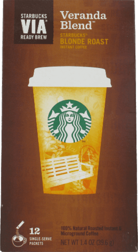Starbucks Via Veranda Blonde Roast Single-Serve