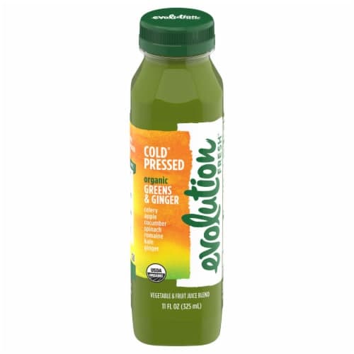 Evolution Fresh Organic Greens And Ginger Juice