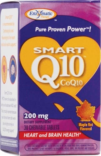 Enzymatic Therapy Maple Nut Smart Q10 Coq10 Chewable